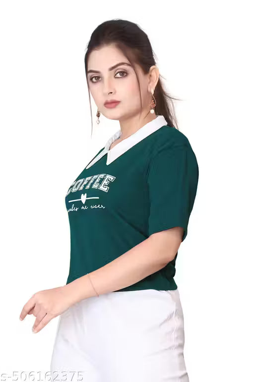 Graphic Crop Top