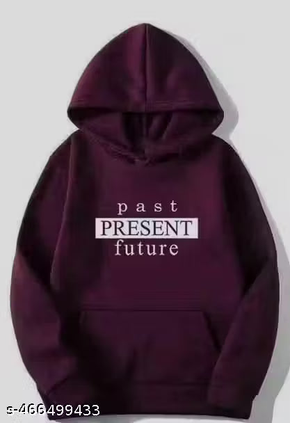 Men's Burgundy Hoodie