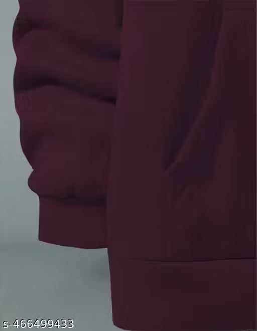 Men's Burgundy Hoodie