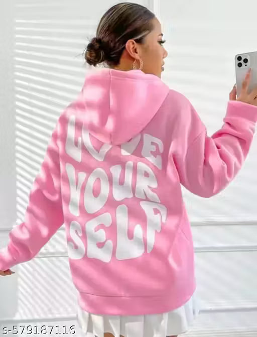 Stylish  Hoodie - Sky Blue