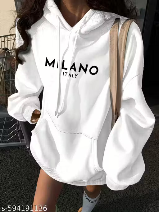Milano Italy Oversized Hoodie