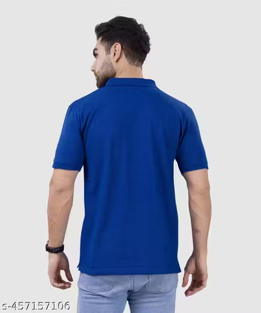 Men's Royal Blue Classic Polo T-Shirt