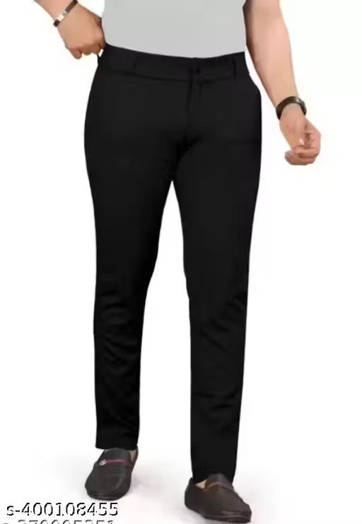 Black Formal Trousers